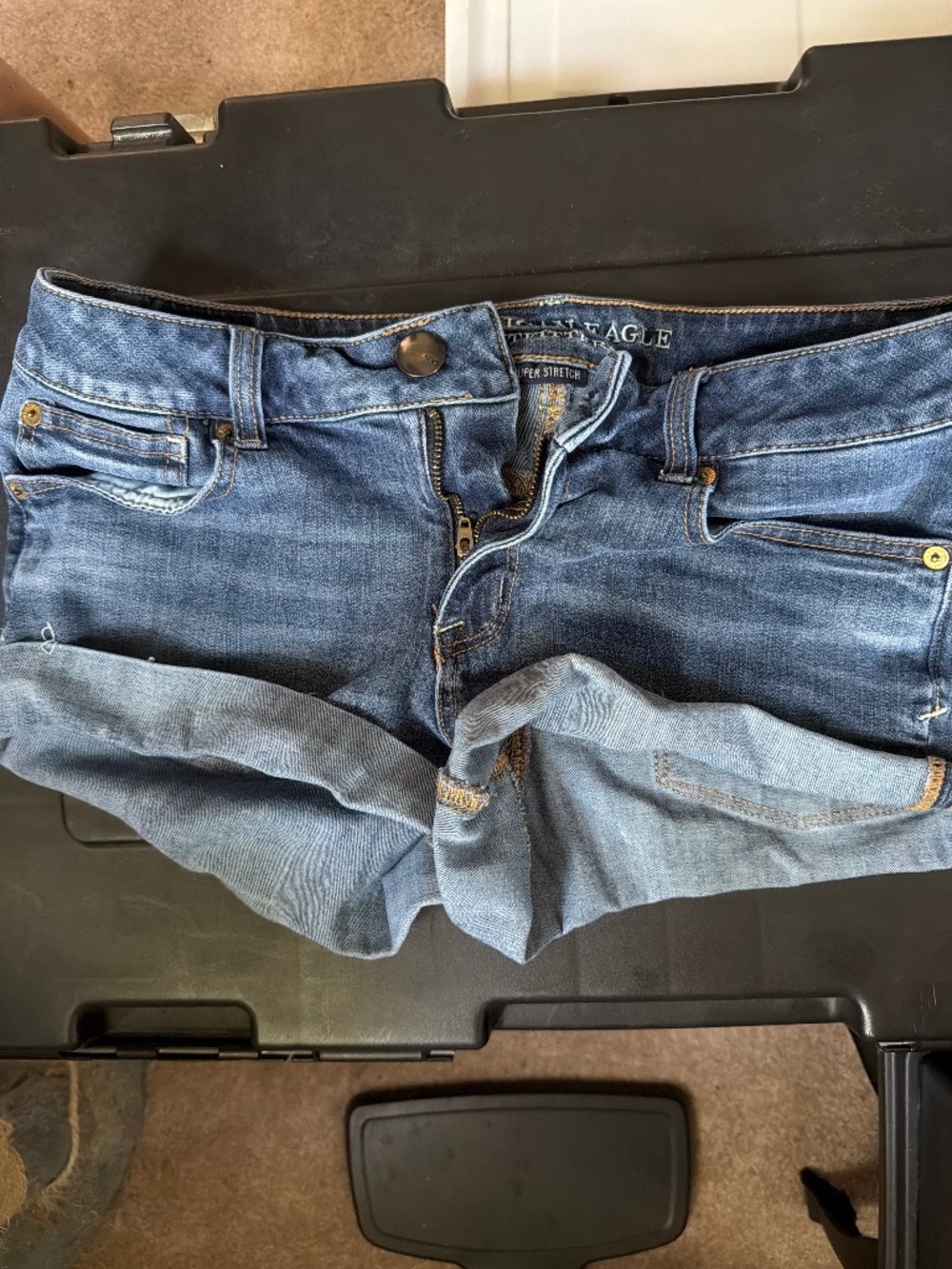 American eagle jean shorts